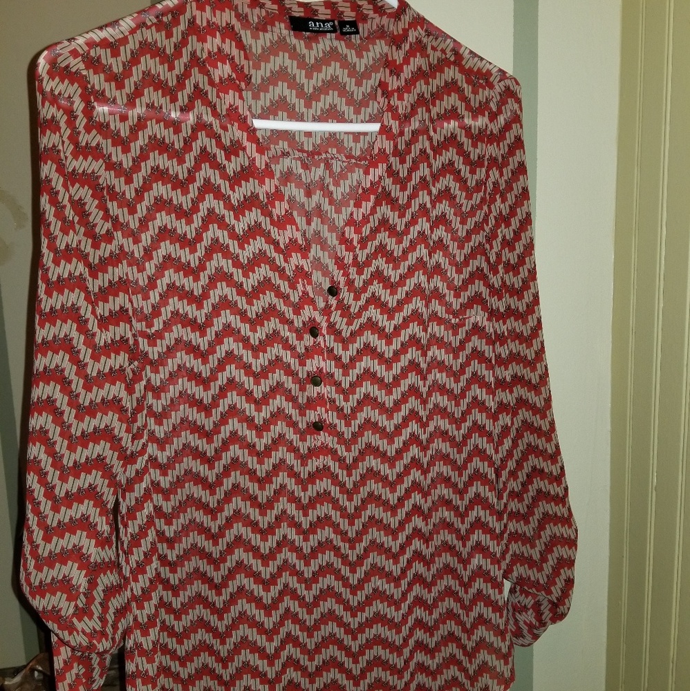 Sheer a.n.a top size medium
